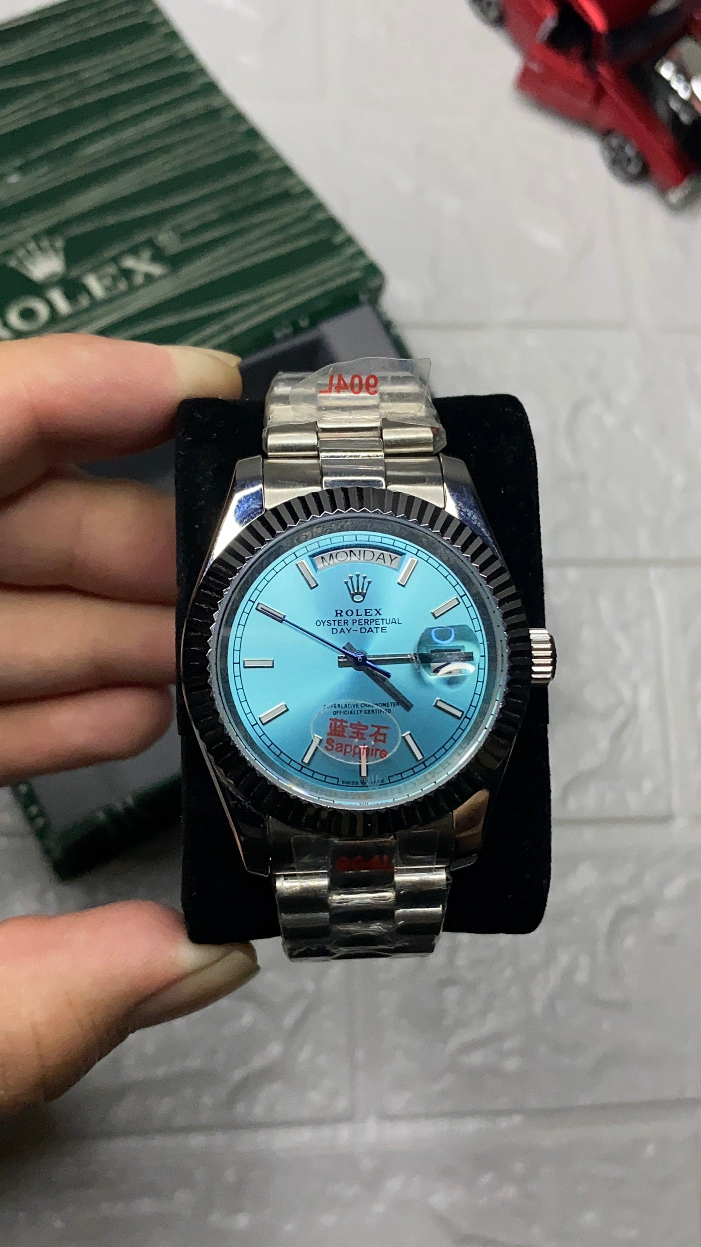 Rolex day-date tiffnany dial